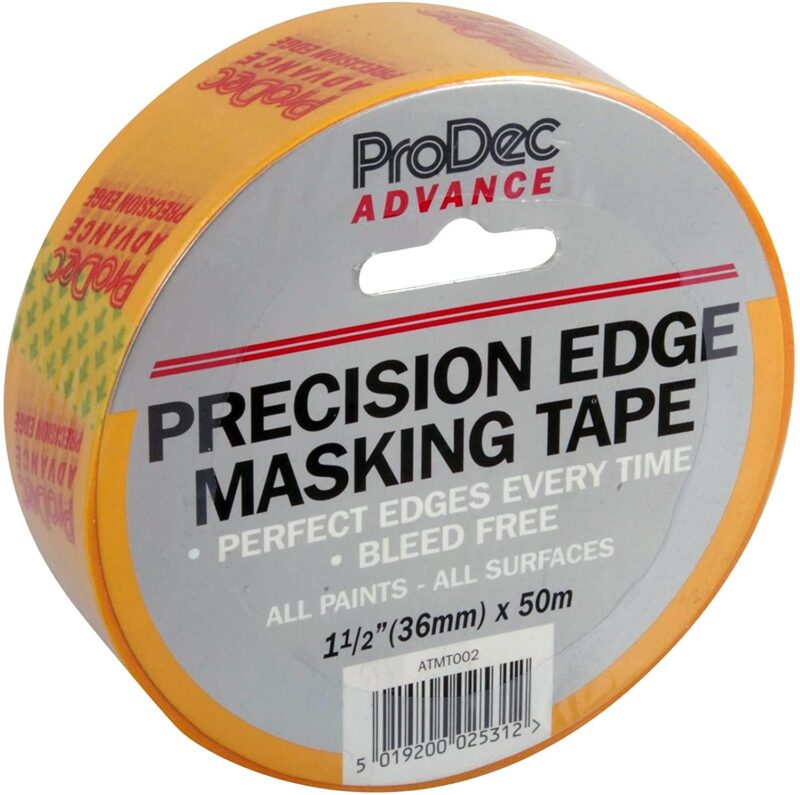 ProDec Advance Precision Edge Masking Tape (36mm), Yellow - Masis